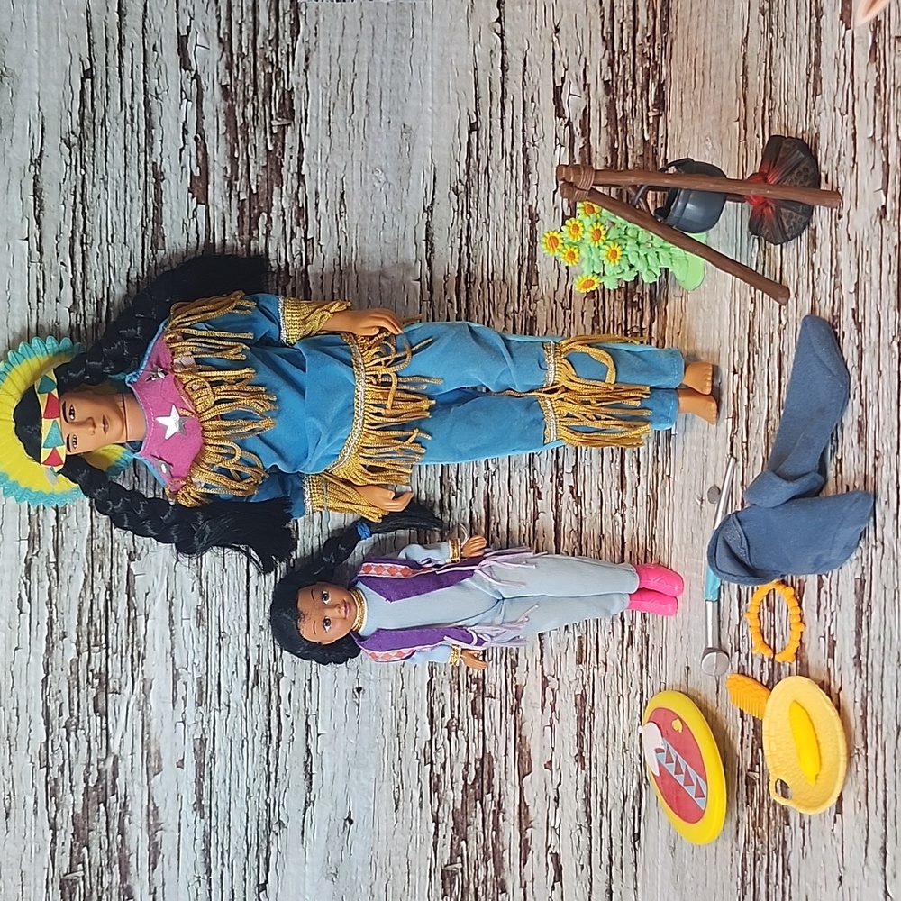 Indiginous "Barbie Like" Playset
